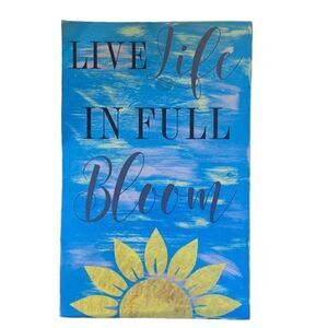 WOOD Sign Garden Quote Custom Made With Love By Me 10 By 15